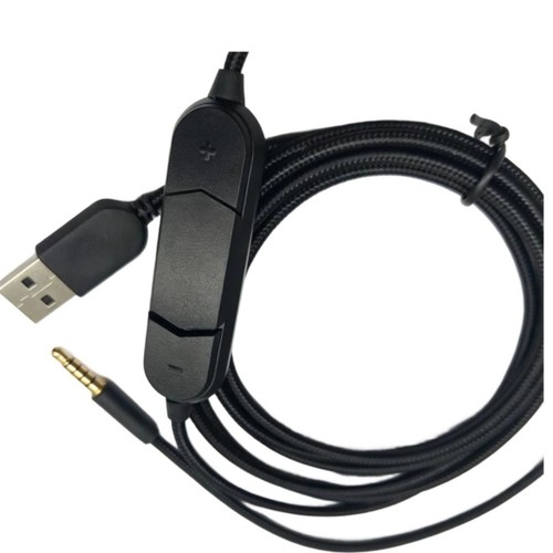 Câble audio noir pour - câble,