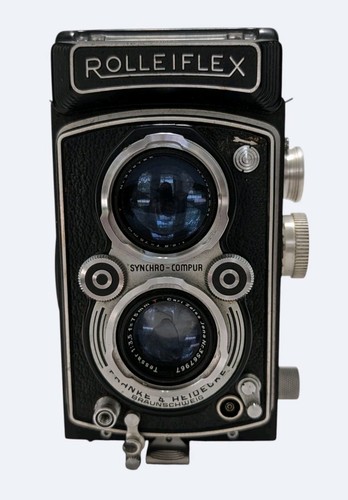 Vintage rolleiflex camera - rolleiflex,