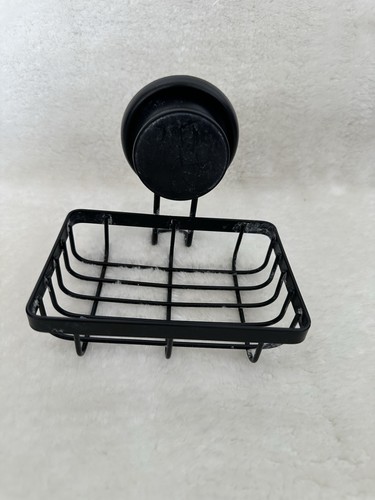 Porte savon mural noir design - mural,