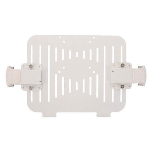 White metal laptop support - white,