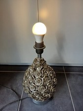 Table lamp design chrome metal / lighting design / lamp Art Nouveau 