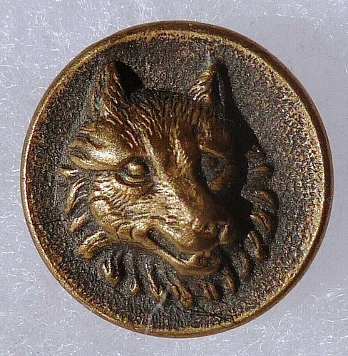 Bouton ancien chasse vénerie - bouton,