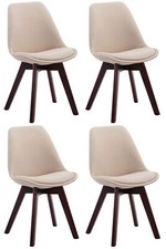 Lot de 4 Chaises Retro Borneo