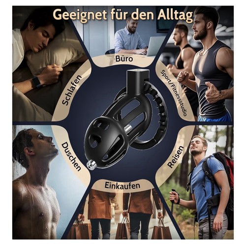 Cage chasteté homme - de,