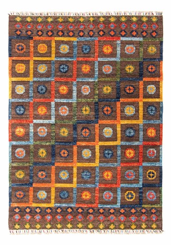 Kelim afghan tapis tissé - tissé, À