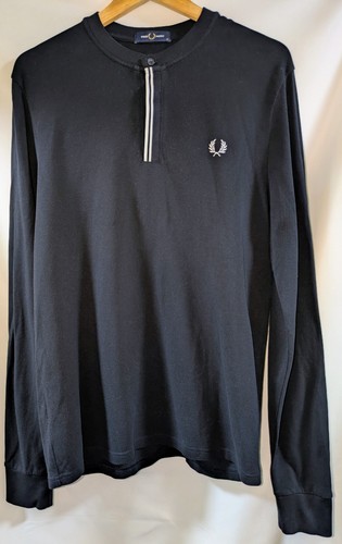 Fred perry polo henley manches - henley,