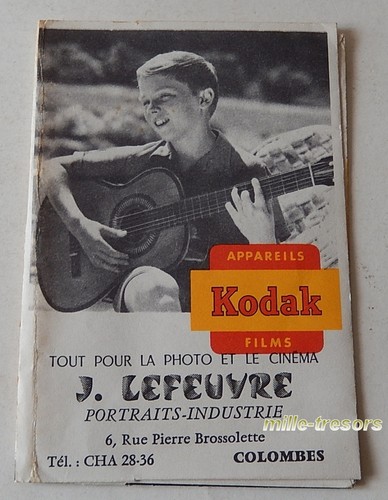 Ancienne pochette photo kodak - photo,