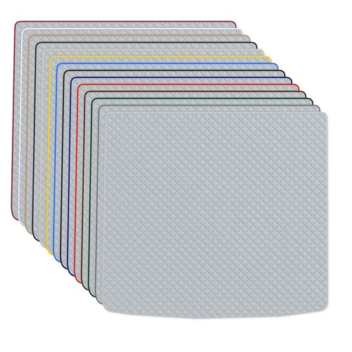 Gris cuir artificiel tapis - artificiel,