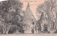 BELGIUM ORVAL THE RUINS KITCHEN