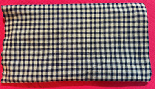Vintage Pure Cotton Scottish Blue Fabric 140cm Wide x H 170cm C745