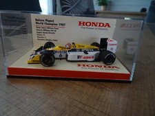 MINICHAMPS 1:43 WILLIAMS FW11B N. PIQUET WORLD CHAMP. 1987 HONDA EDITION RARE!