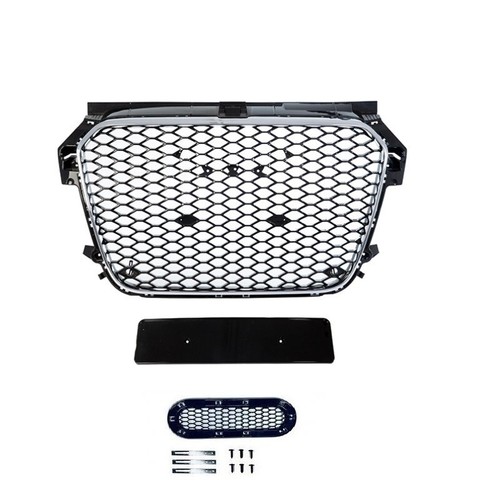 Calandre chrome noir - calandre,