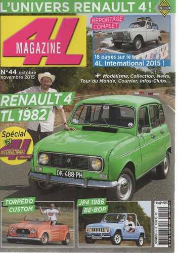 Magazine renault tl r4 - magazine, 44