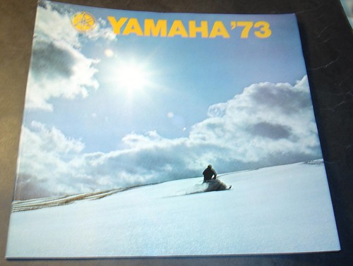 1973 large yamaha - yamaha, snowmobile