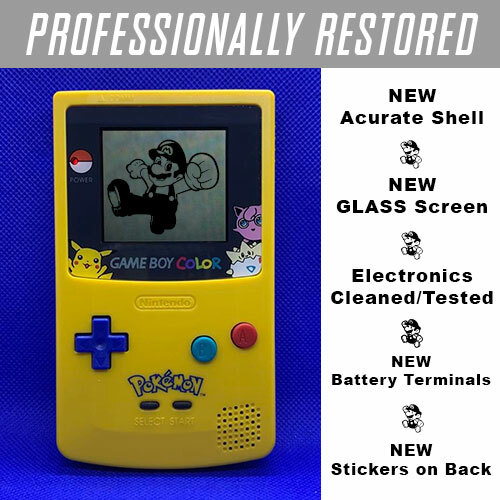 Gameboy color pokemon pikachu - gameboy,