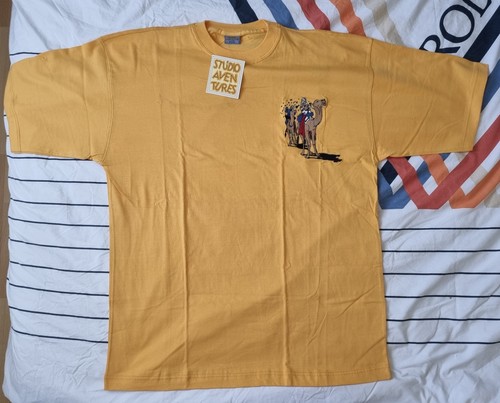 Tintin tee shirt jaune les - tintin,