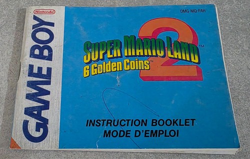 Notice seul manual super - super, mario