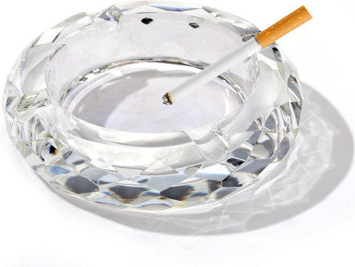 Cendrier verre cristal - verre, de