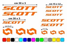 Kit d'autocollants en vinyle pour cadre de vélo de route SCOTT vtt