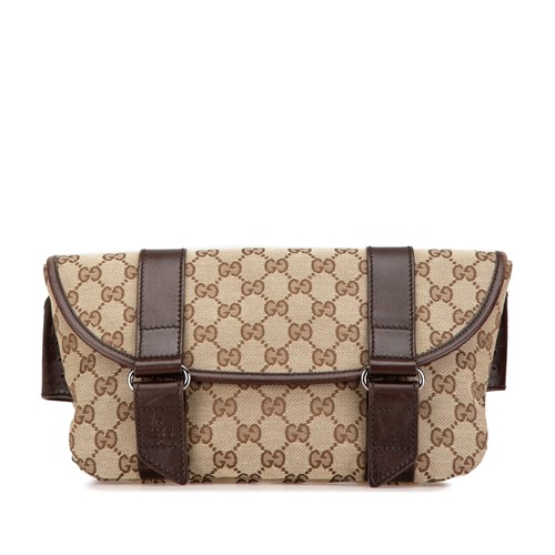 Gucci toile sac ceinture - gucci,