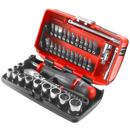 Coffret douilles 38 - douilles, 1/4"