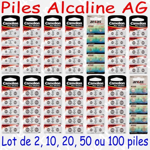 Pile bouton alcaline ag0 - pile, ag1