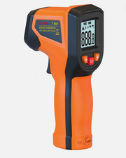 Pistolet thermomètre prise