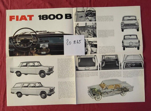20845 fiat 1800 - 1800, b