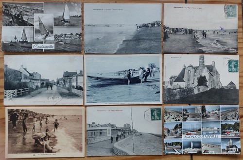 Cpa lot cartes postales - cartes,