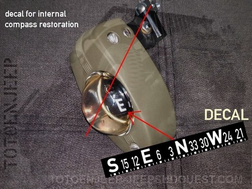 Decal water for internal - decal,