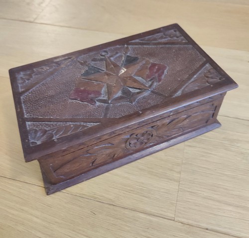 Boite coffret bois massif - ,