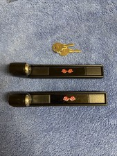 1968-1982 Corvette C3 Glass or Fiberglass T-Top Locks - Pair With Key OEM