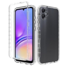 Pour Samsung Galaxy A05 étui antichoc transparent nuancé en PC + TPU pour tel