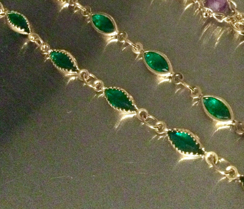 Bracelet fin plaqué - bracelet, or