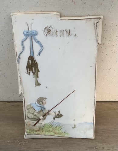Porte menu ancien - ancien, en