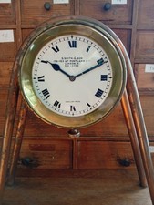 Montre de voiture. Ancêtre. S. Smith and Son. Fonctionne, à réviser. Pendulette