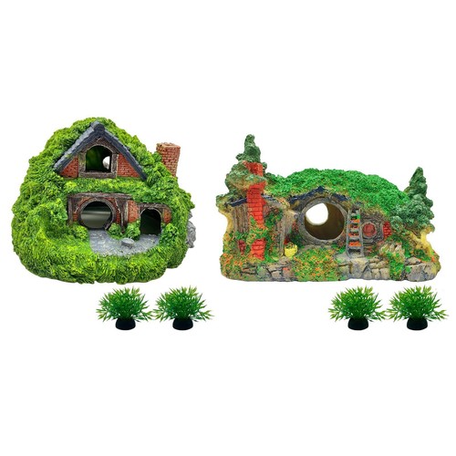 Aquarium decor house - house, cave