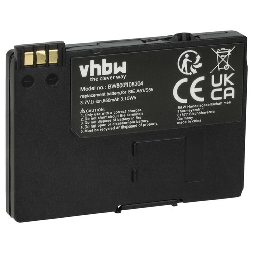 Batterie pour siemens m55 c70 - pour,