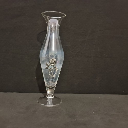 Vase cristal décor d un - cristal,