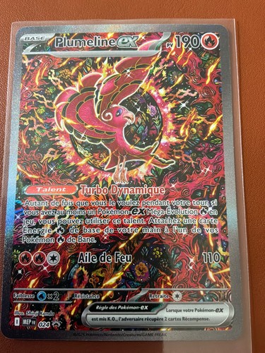 Carte pokémon plumeline - carte, ex