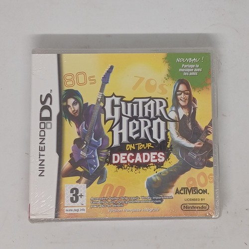 Jeu guitar hero - ds, on