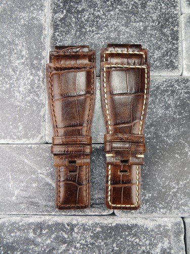 Bell ross leather strap - leather,