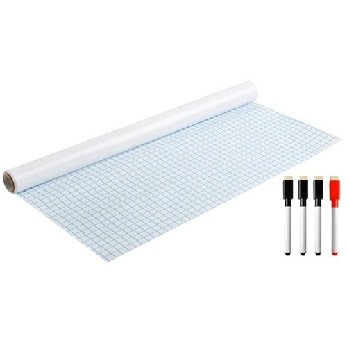 Tableau blanc adhésif - tableau,