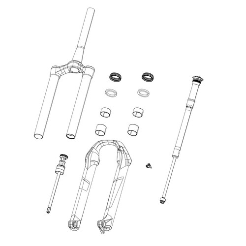 Rockshox spare fork foam - spare,
