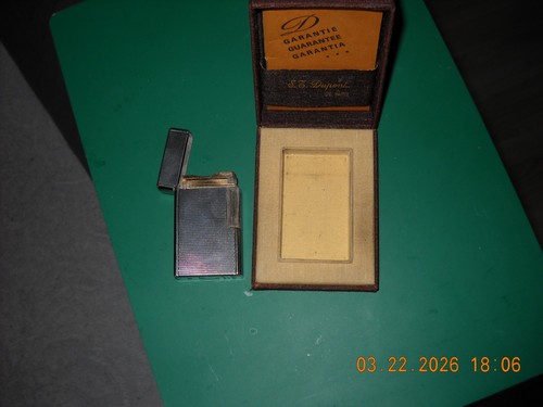 Briquet argent dupont - briquet, s.t.