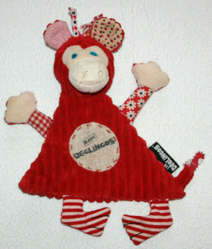 Deglingos doudou singe bogos - doudou,