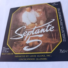 Etiquette bière Septante 5