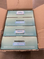 4 Zerogerm UltraViolet Light Smartphone Sanitizer Built-in USB Charger- Open Box