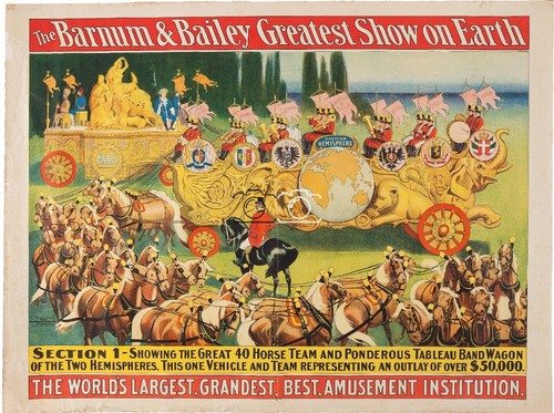 Cirque barnum bailey circus - barnum,