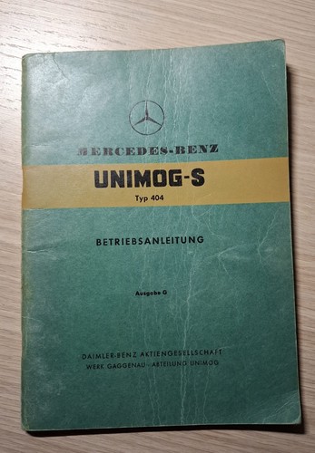 Mercedes unimog 404 owners - unimog,